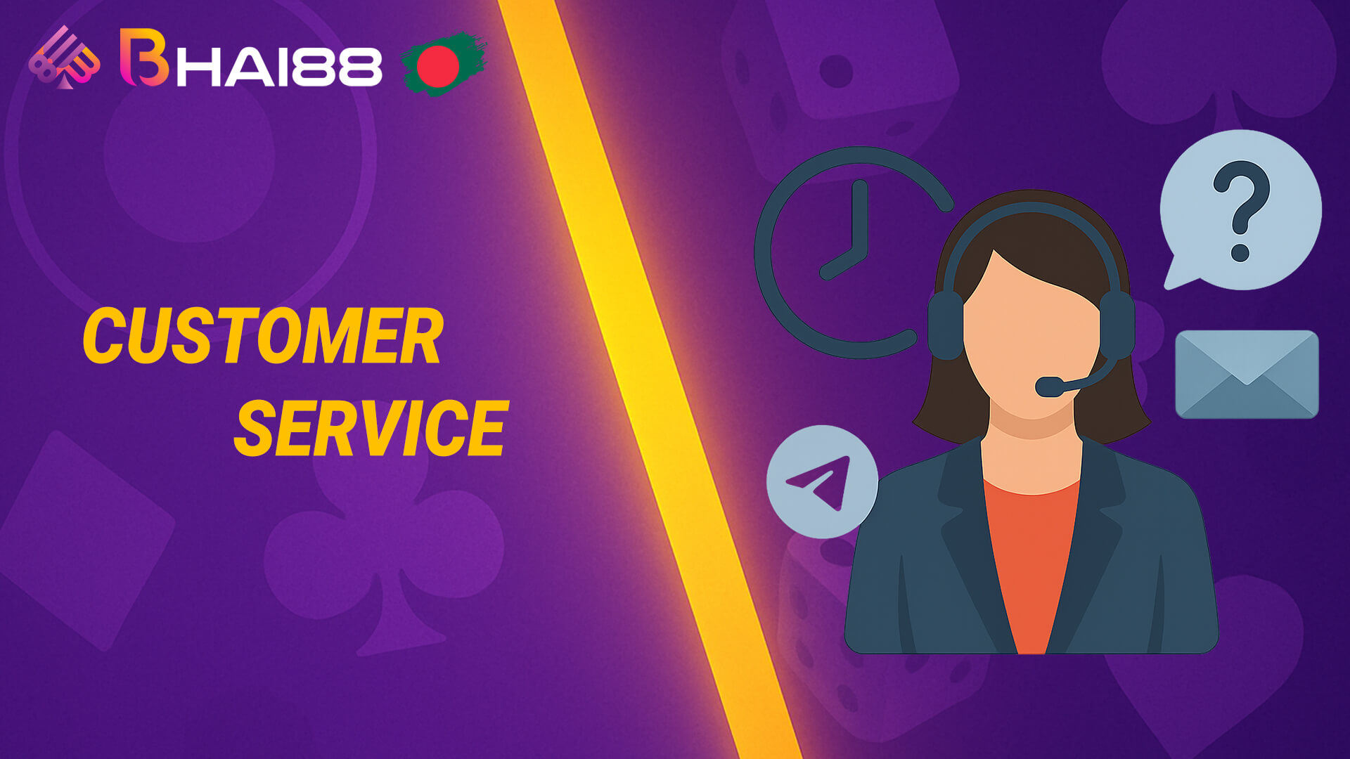 24/7 customer support is available in the Bhai88 app via live chat, email, and Telegram.