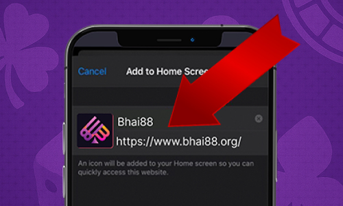 Naming the shortcut “Bhai88”